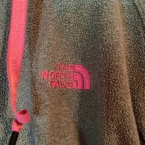 The North Face Limited Edition Breast Cancer Awareness zip up lightweight hoodie